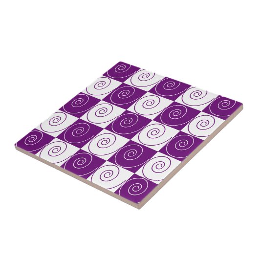 紫色のMousey尾 タイル (側面)