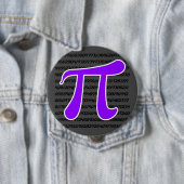 紫色のPi記号 缶バッジ (インサイチュ)