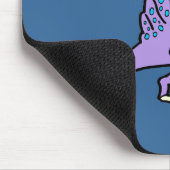 紫色のSpinosaurus マウスパッド (コーナー)