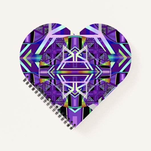 紫色のW3ノートブック ノートブック (正面)