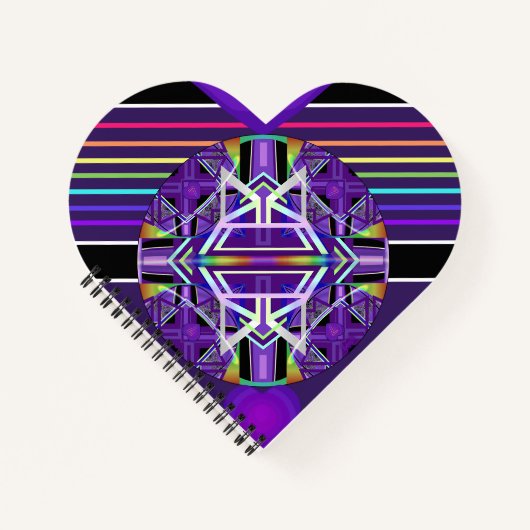 紫色のW3ノートブック ノートブック (正面)