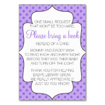 紫色はカード挿入物の代りに本を持って来ます