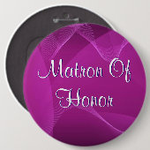 紫色は名誉のある婦人を振ります 缶バッジ (正面&裏面)