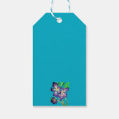 紫色アデニウム ギフトタグ (裏面)