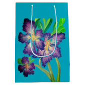 紫色アデニウム ミディアムペーパーバッグ (裏面)