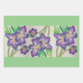 紫色アデニウム ラッピングペーパーシート (正面2)