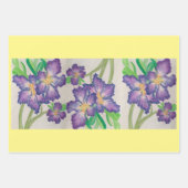 紫色アデニウム ラッピングペーパーシート (正面)