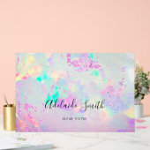 紫色オパール アクリルサイン (ウェディング)