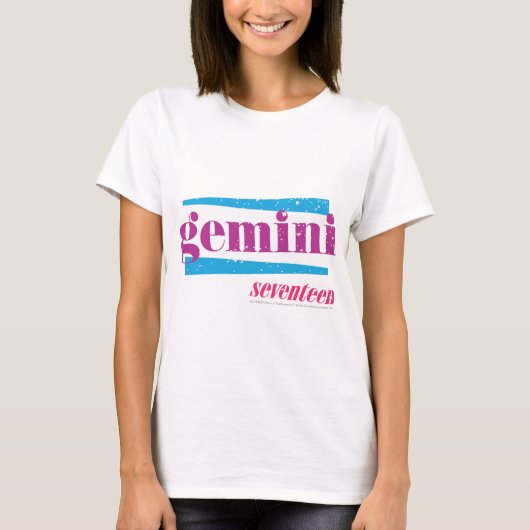 紫色ジェミニ Tシャツ (正面)