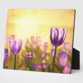 紫色ジュビリープラーク フォトプラーク (側面)