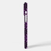 紫色フラクタルビクトリアンタル Case-Mate iPhoneケース (裏面 / 左)