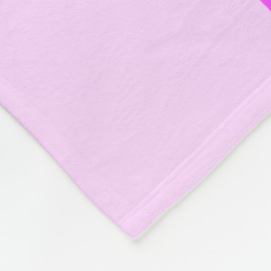 紫色フローラ平パーソナライズされた穏祈りの言葉毛布 フリースブランケット (角)