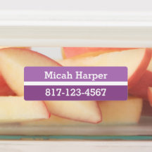 紫色ブロック粘着ラベル中四角形