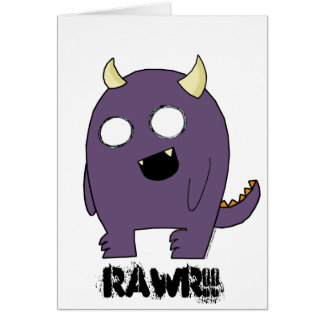 紫色モンスター