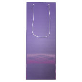 紫色ライト ワインギフトバッグ (正面)