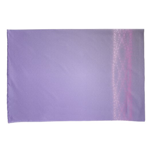 紫色ライト 枕カバー (正面右)