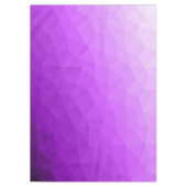 紫色ラベンダーのグラデーションの幾何学的メッシュパターン テーブルクロス (正面)
