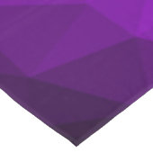 紫色ラベンダーのグラデーションの幾何学的メッシュパターン テーブルクロス (アングル)