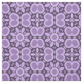 紫色ラベンダーモエレガントザイク模様 ファブリック (見本)