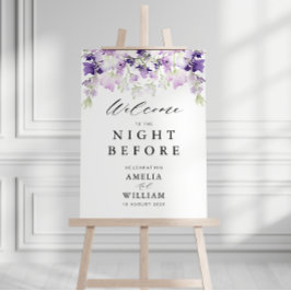 紫色ラベンダー結婚フローラのリハーサル徴候