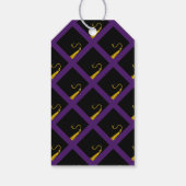 紫色卒業式タグ ギフトタグ (裏面)