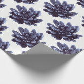 紫色多肉植物 ラッピングペーパー (角)