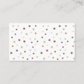 紫色恐竜おむつくじチケット エンクロージャーカード (裏面)