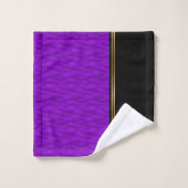 紫色水 バスタオルセット (ウォッシュタオル)