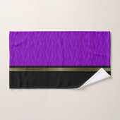 紫色水 バスタオルセット (ハンドタオル)