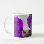 紫色牛 コーヒーマグカップ (左)