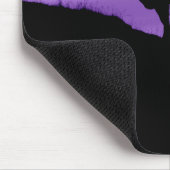 紫色牛 マウスパッド (コーナー)