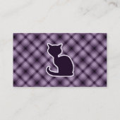 紫色猫 名刺 (裏面)