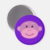 紫色猿 マグネット (正面/裏面)