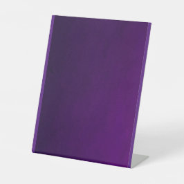 紫色空白ののペデスタル記号を作成する 台座サイン