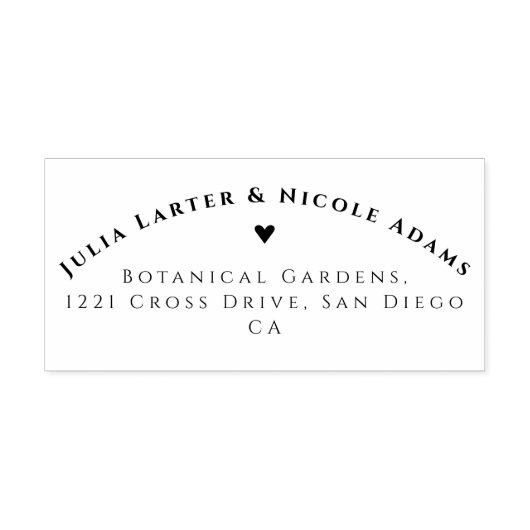 紫色粉色野生蘭の花輪 結婚式 セルフインキングスタンプ (デザイン)