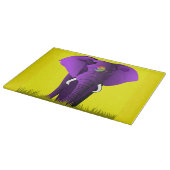 紫色象のまな板 カッティングボード (角)