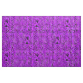 紫色象形文字 ファブリック (ファットクウォーター)