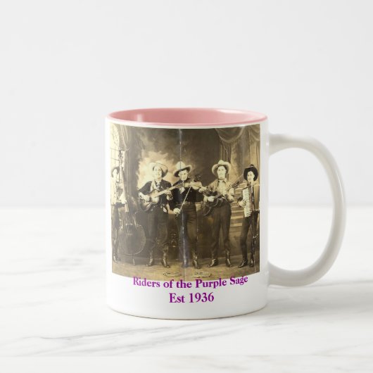 紫色賢人のライダー ツートーンマグカップ (右)
