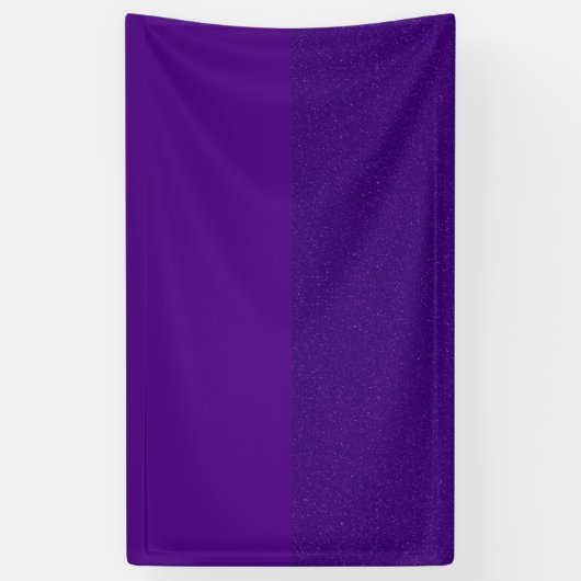 紫色輝き下部バナーデザイン - カスタマイズ可能 横断幕 (縦)