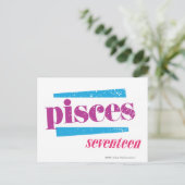 紫色魚類 ポストカード (スタンド正面)