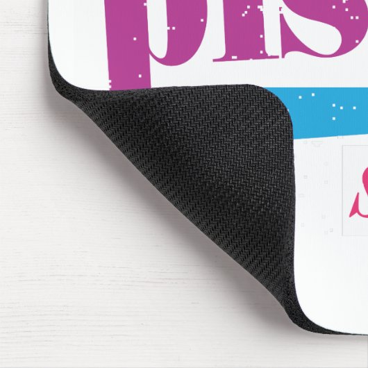 紫色魚類 マウスパッド (コーナー)