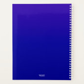 紫色 創造的な教師 アート プランナー (裏面)