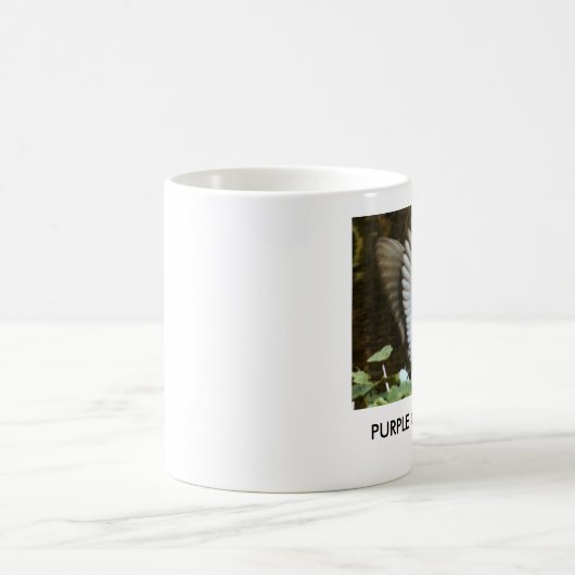 紫色GALLINULEのマグ コーヒーマグカップ (中央)