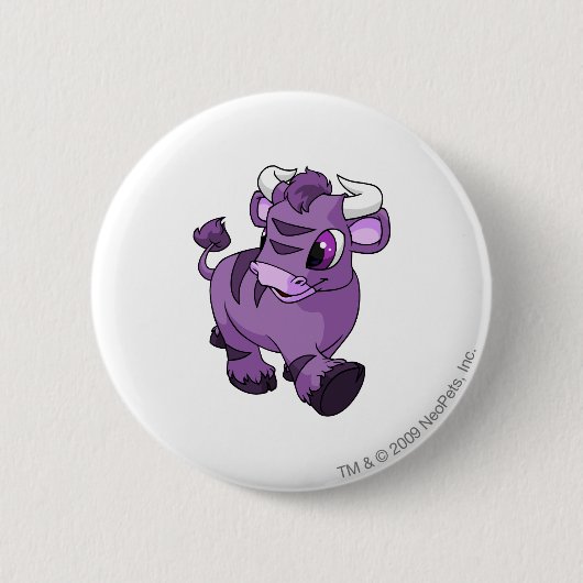 紫色Kau 缶バッジ (正面)