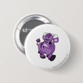 紫色Kau 缶バッジ (正面&裏面)