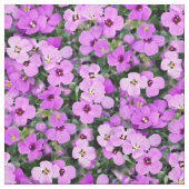 紫花かわいらし抽象芸術 ファブリック (見本)