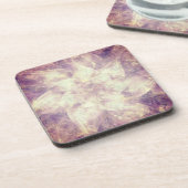 紫花かわいらし曼荼羅 コースター (左側)