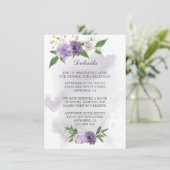 紫花の緑の詳細 エンクロージャーカード (スタンド正面)