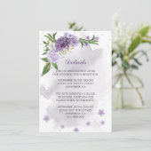 紫花の緑の詳細 エンクロージャーカード (スタンド正面)