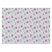 紫花の緑 テーブルクロス (正面(横))